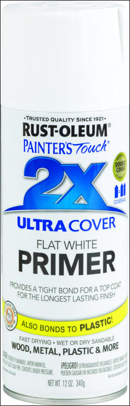 Ultra Cover 2X Spray Paint - Indoor/Outdoor - Satin - Blossom White - 340 g  from RUST-OLEUM