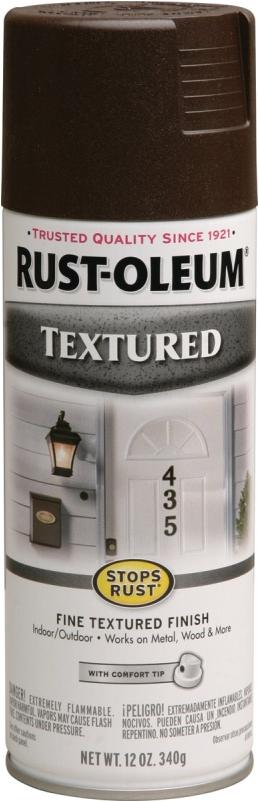 Rust-Oleum 7272830 Stops Rust Metallic Spray Paint, 11 oz, Dark Bronze