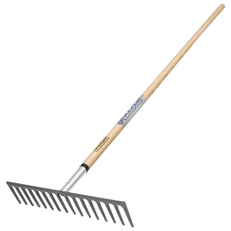 14-Tine Level Head Rake with Fiberglass Handle - Bully Tools, Inc.