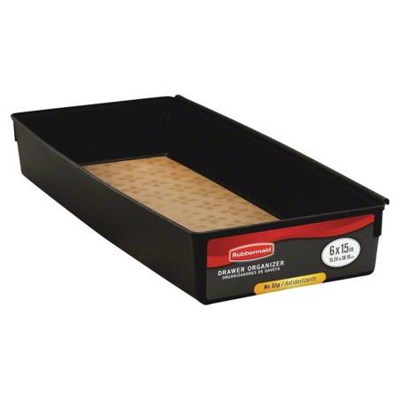 ORGILL HARDWARE Rubbermaid FG1J2109BLA Drawer Organizer Bin 6 x 15 In.