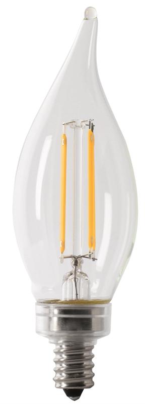 Bulb Led Ca10 Dl 3 3w6pk Celebration Hardware