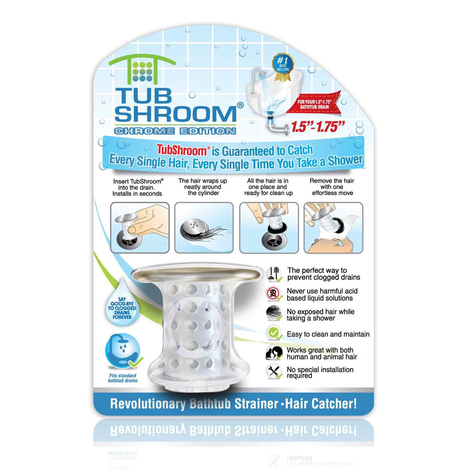 The TubShroom hair catcher is on sale at .