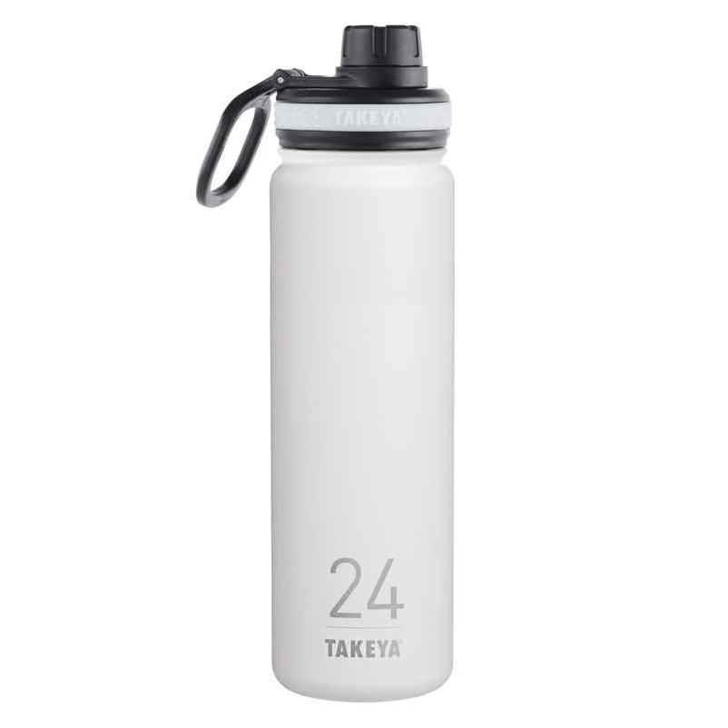 EMERY JENSEN DISTRIBUTION Takeya ThermoFlask Snow Stainless Steel Double  Wall Tumbler BPA Free 24 oz.