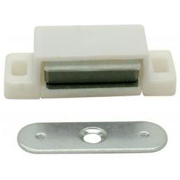 13502 White Designer's Edge Plastic Magnetic Catch
