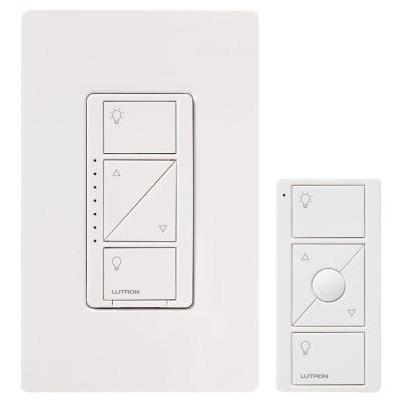 Caseta Plug-in Lamp Dimmer with Pico Remote Control Kit by Lutron |  P-PKG1P-WH | LUT206187