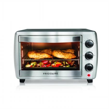 ORGILL HARDWARE Frigidaire Classic 6 Setting 6 Slice Stainless Steel  Convection Toaster Oven