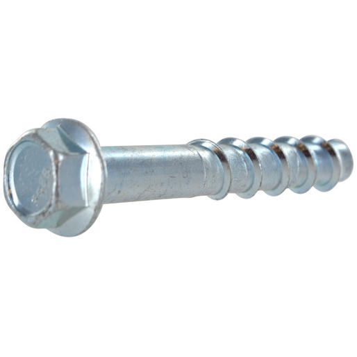 5011744 0.37 in. Dia. x 4 in. Screw-Bolt Plus Steel Concrete Screw Anchor,  Pack of 15