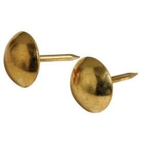 Hillman 25 Count 16-Gauge 0.75-in Brass Furniture Nails