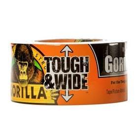 Gorilla Tape 2.88" x 25 Yards Tough & Wide in White 