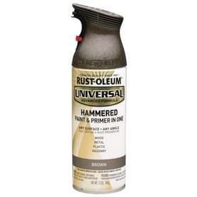 Krylon Fusion All-In-One Hammered Spray Paint & Primer, Dark