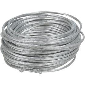 Hillman Steel-Plated Silver Braided Picture Wire 40 lb 1 PK