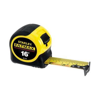 Yellow Hi-Viz Tape Measure, 16 Ft. x 3/4 In.