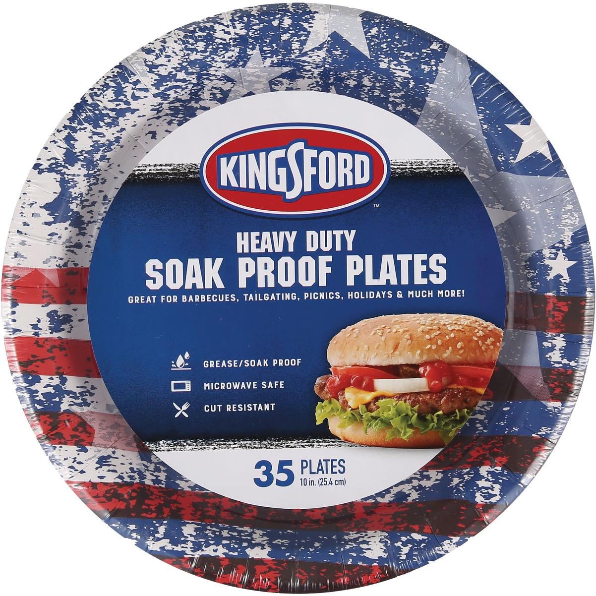 Kingsford 10 In. Round Heavy-Duty Paper Plate (35-Count)