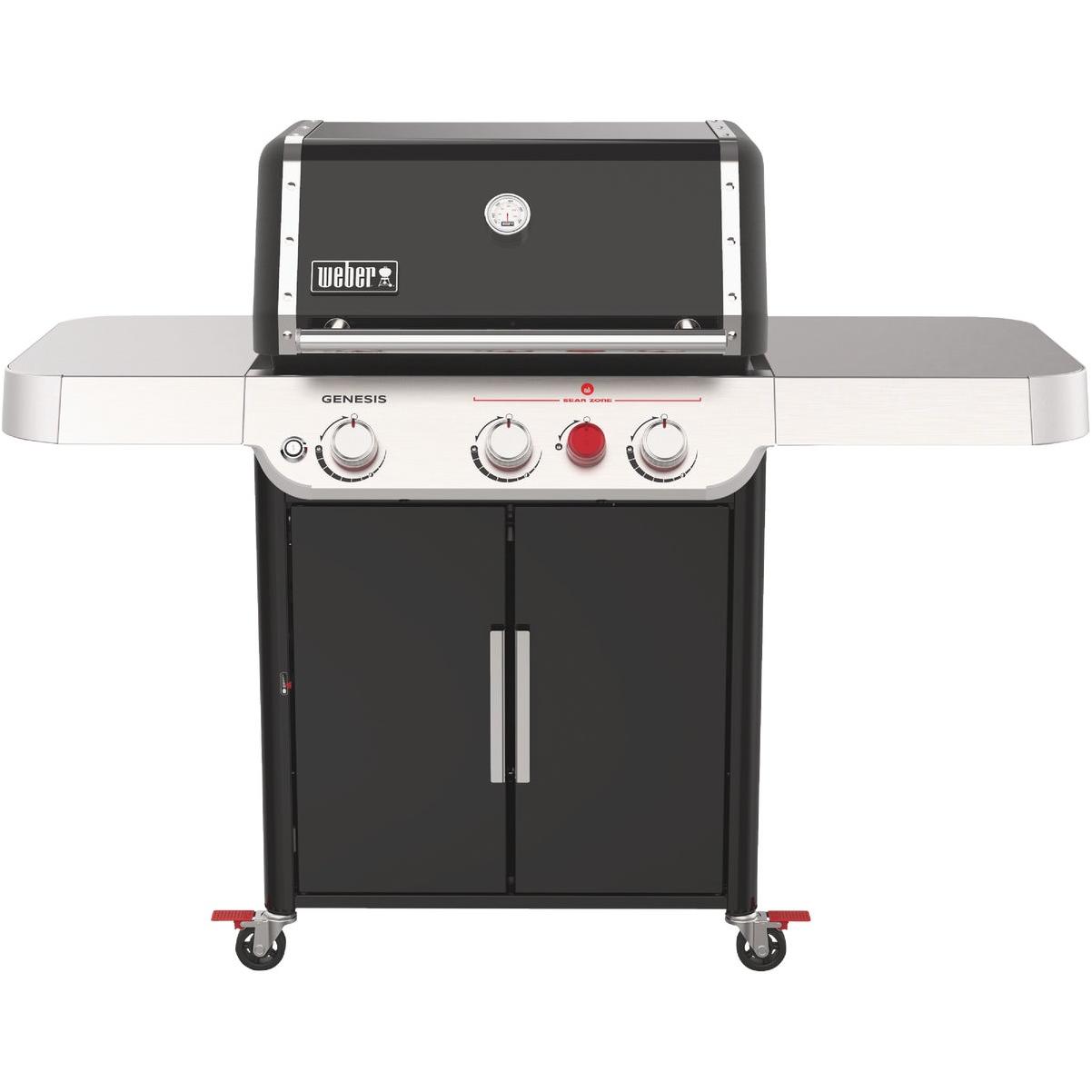 Kijkgat poort lade Weber Genesis SP-E325S 3-Burner Black 39,000 BTU LP Gas Grill | Hills Flat  Lumber