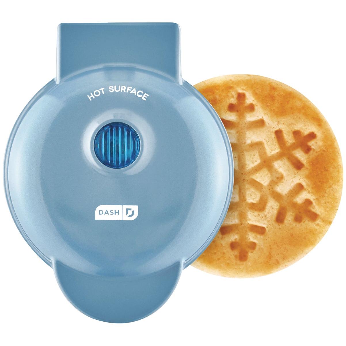 Rise by Dash Gingerbread Mini Waffle Maker, Green