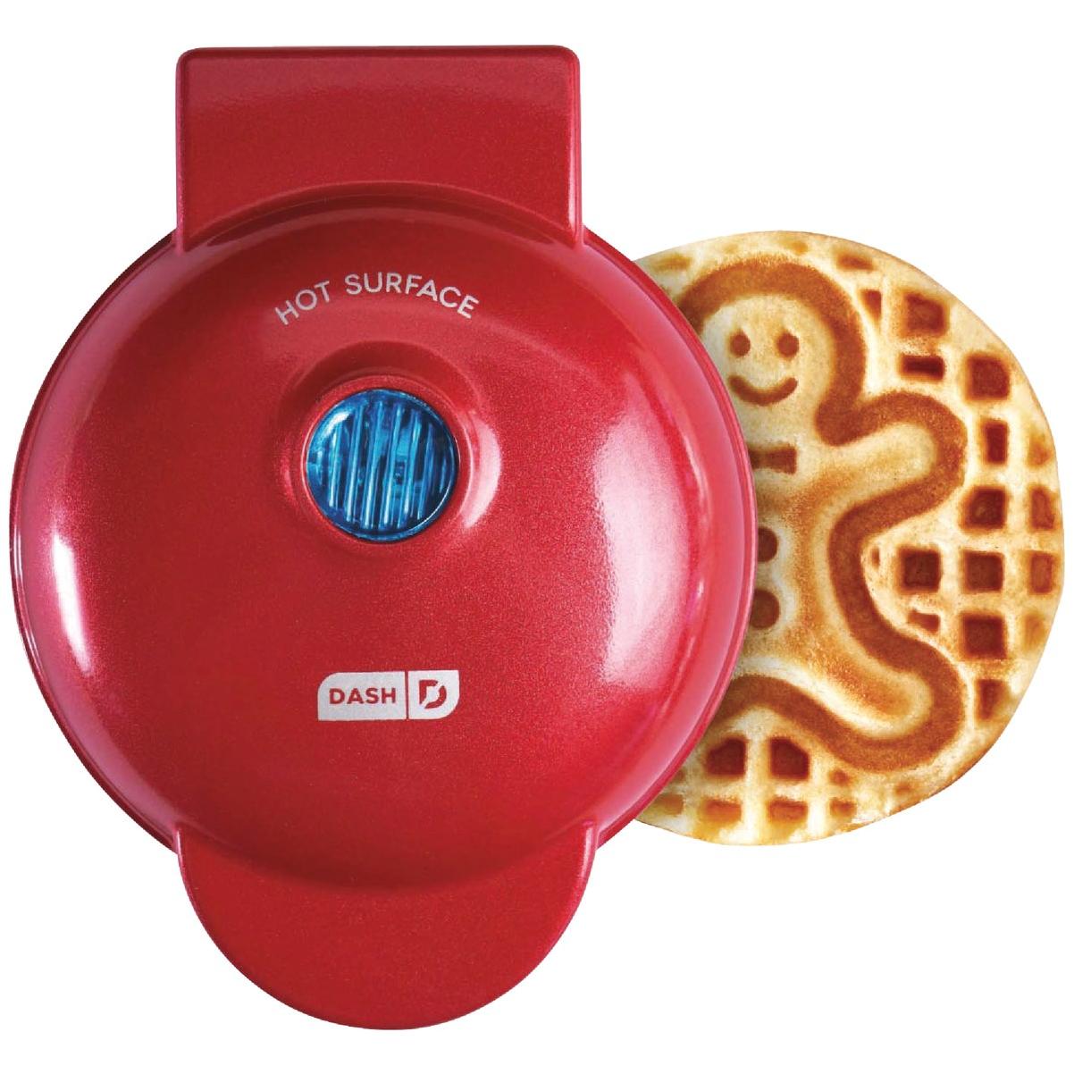 Dash Gingerbread Mini Waffle Maker
