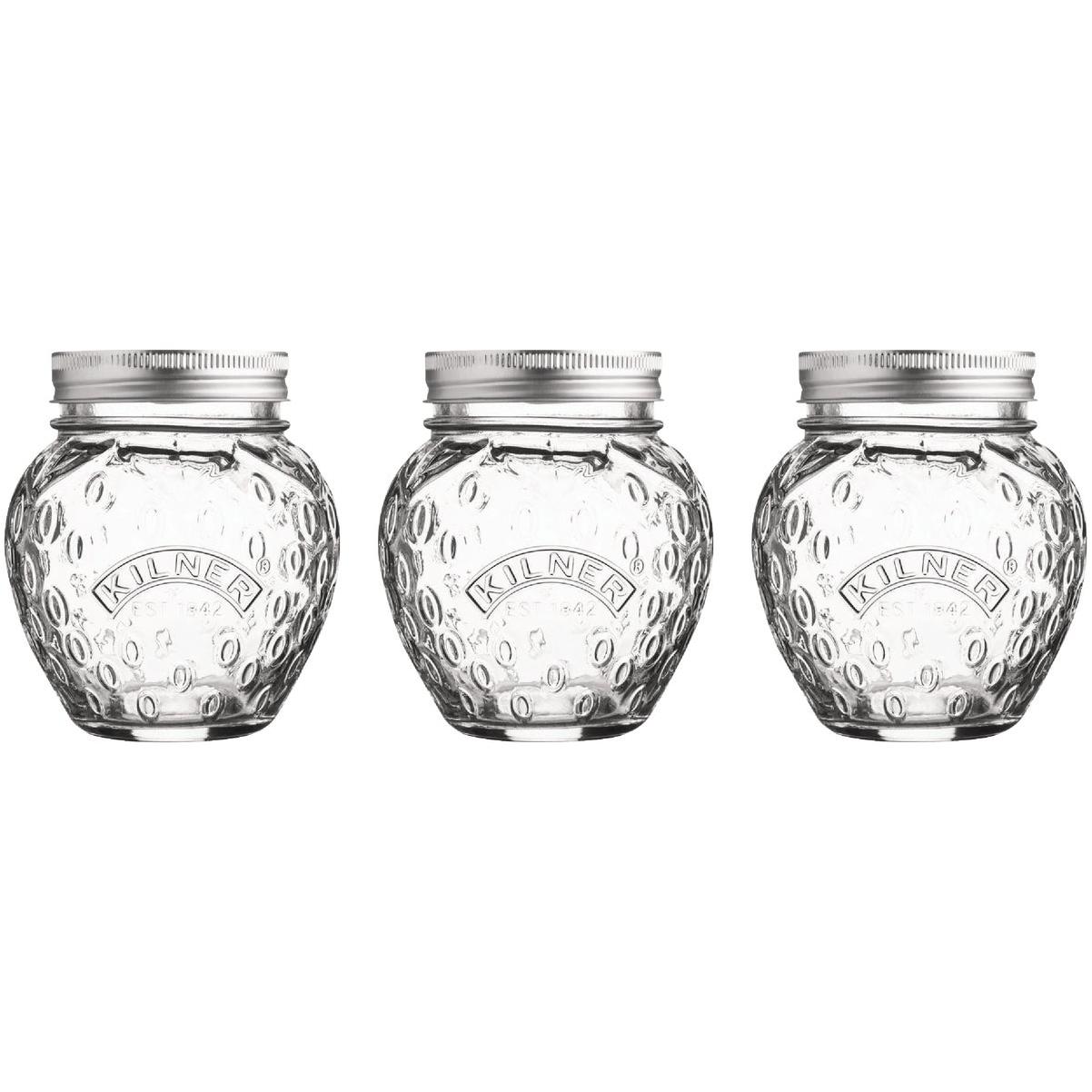 Kilner Fruit Canning Jars, 13.5 Ounce - 6 jars