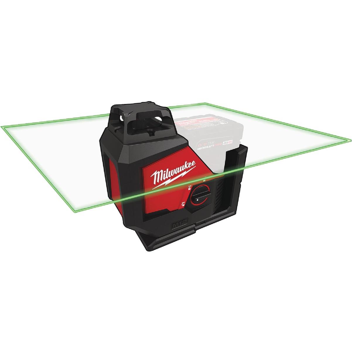 Empire 75 ft. Green Self-Leveling Cross Line Laser Level with 24 in. to 40 in. True Blue Extendable Box Level (2-Piece)