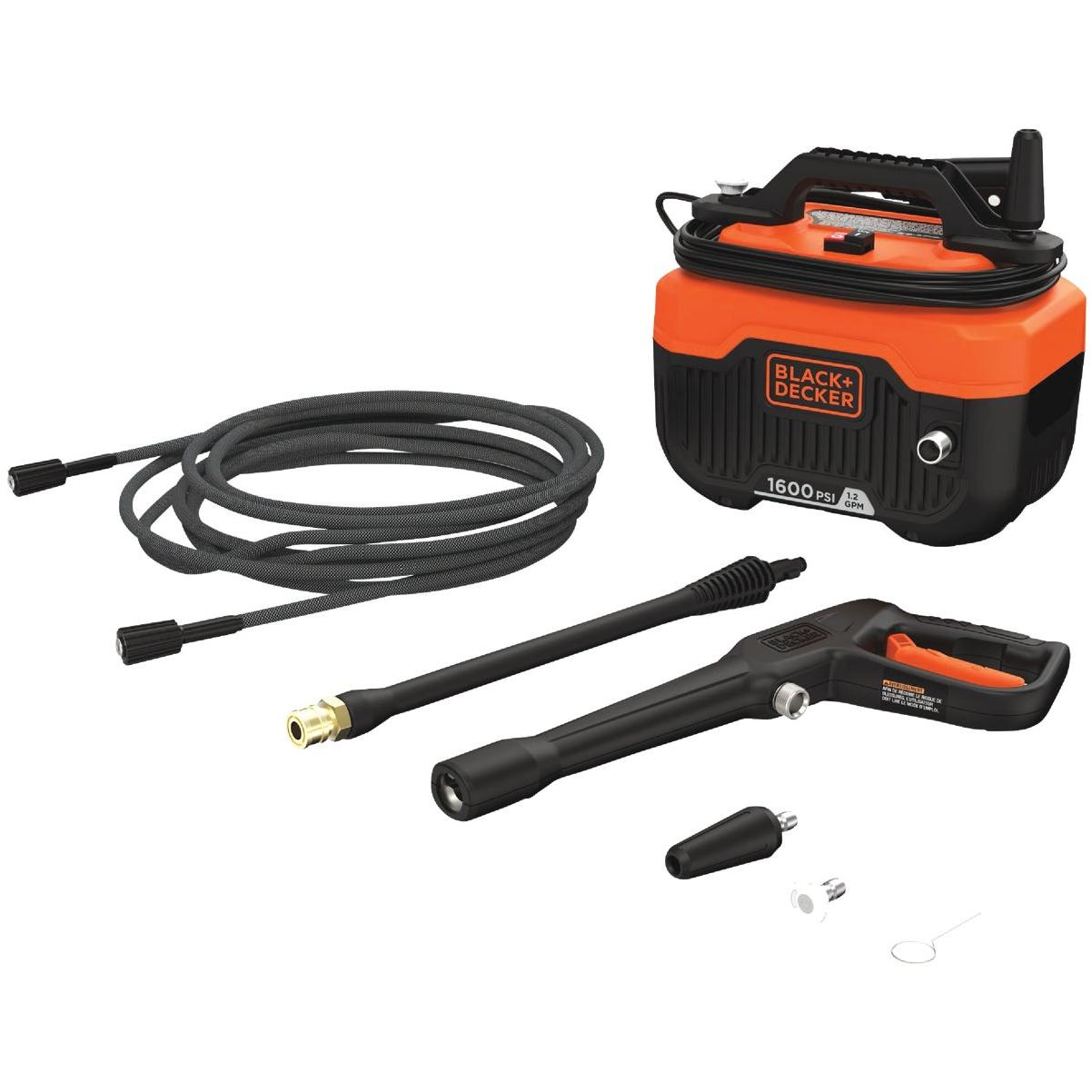 Black Decker Black Decker 1600 psi 1.2 GPM Cold Water Electric