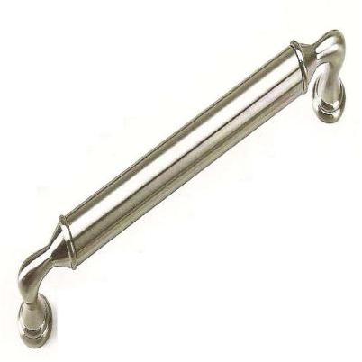 Kensington 7.56 in. (192 mm) Brushed Satin Nickel Cabinet Drawer Pull