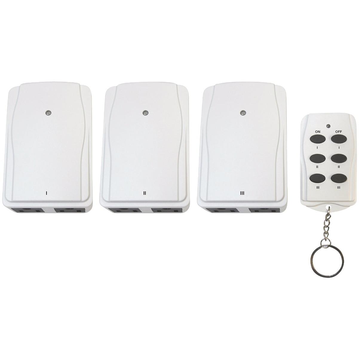 Westek 80 Ft. Range 12V 1000W Outdoor Remote Wireless Switch