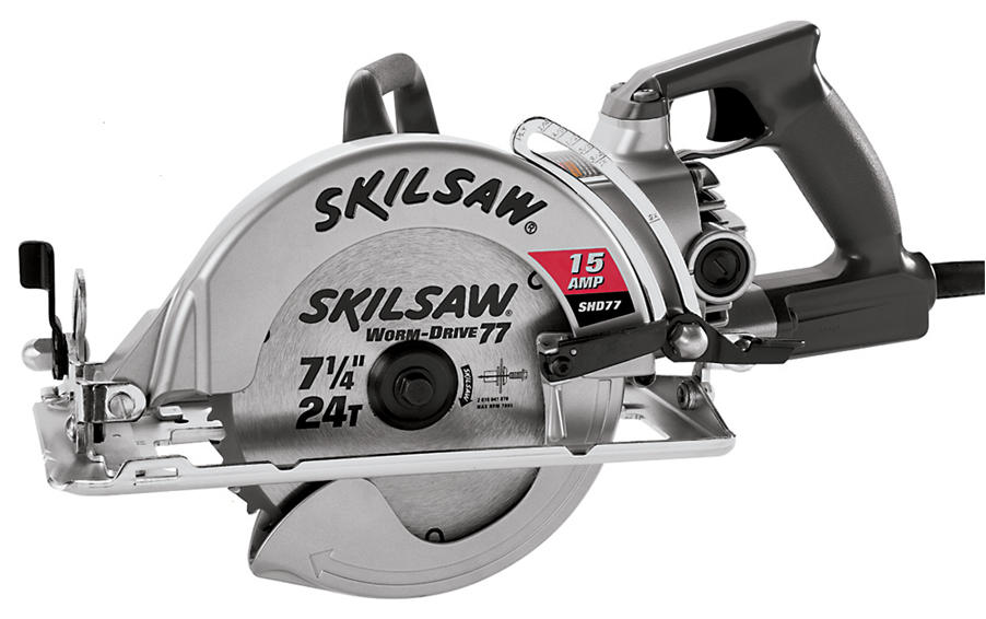 SKILSAW 7-1/4 In. 15-Amp Aluminum Worm Drive Circular Saw