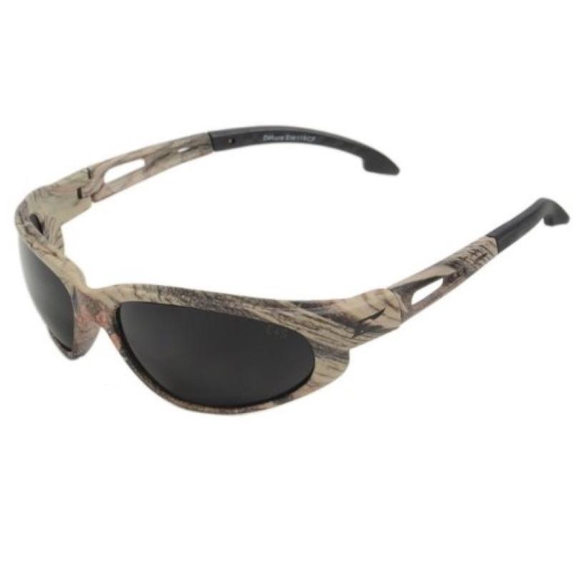 Edge Eyewear Scratch-Resistant Polarized Safety Eyewear, Smoke Lens Color  Model: TSM216CF Ramsey Hardware