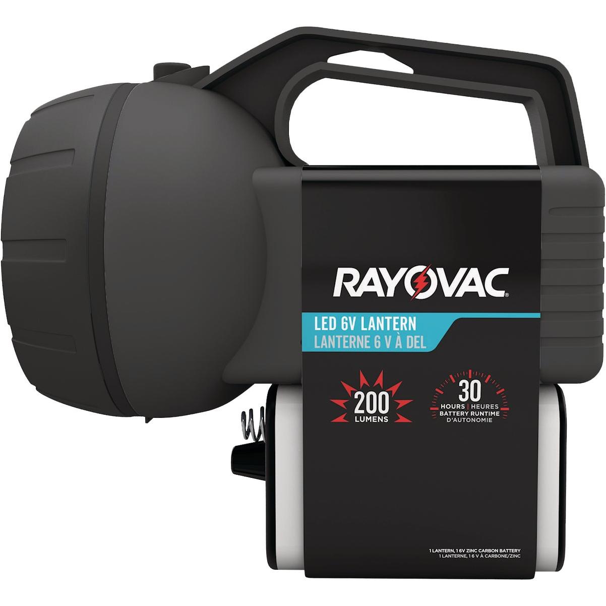 RAYOVAC 6-Volt Heavy Duty Lantern Battery, 6V (2 Pack)