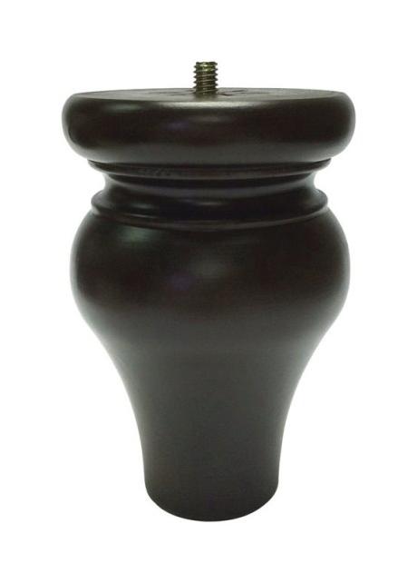 Minwax 2738B Bun Foot Tulip Wood Mahogany - 3.25 in. - Pack of 4