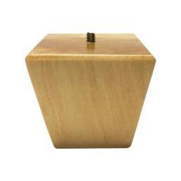 2744N Bun Foot Contemporary Wood  3 in. - pack of 4