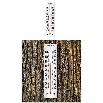 Analogue indoor-outdoor thermometer