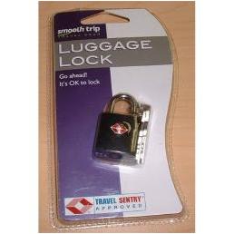 Smoothtrip St-lk8002-bblk Tsa Approved Key Lock - Black