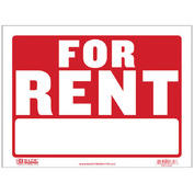 Bazic For Rent Sign Box Pack of 24 - 9 × 12 Inches