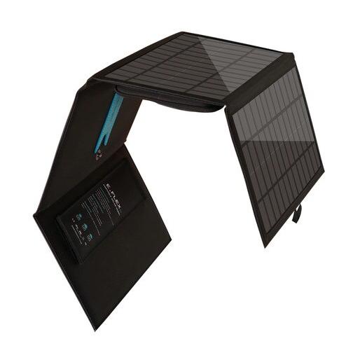 E.flex 30 Portable Solar Panel Charger For Usb Devices - Black