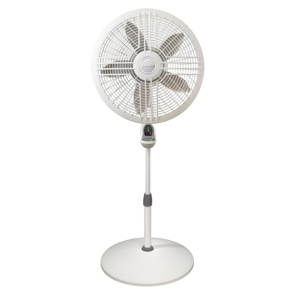 Lasko Adjustable Pedestal Fan with Remote Control - 457mm Diameter - 3 Speed  - Oscillating, Adjustable Height, Adjustable Tilt Head | Do it Best Barbados