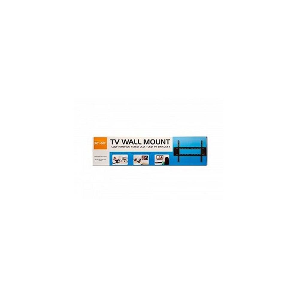 OL085 Low Profile TV Wall Mount, Black - Large