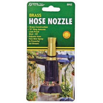 NOZZLE,BRASS ADJ DLX 4.5"