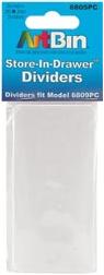 ArtBin 6805PC ArtBin Store-In-Drawer Dividers 5-Pkg-Fits 6809PC