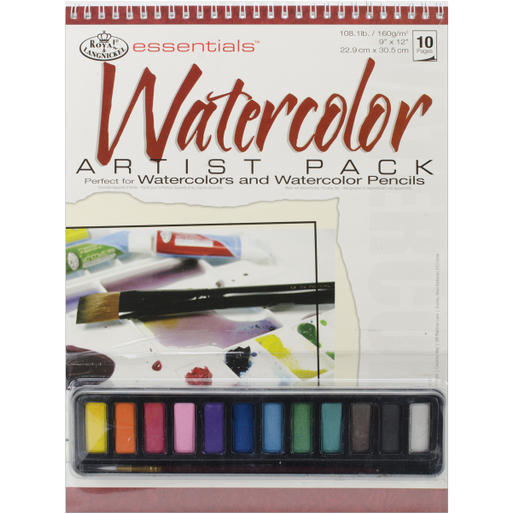 422600 Essentials Artist Pack-Watercolor