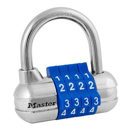 Master Lock 2-1/2 In. Steel Bike & Locker Combination Lock