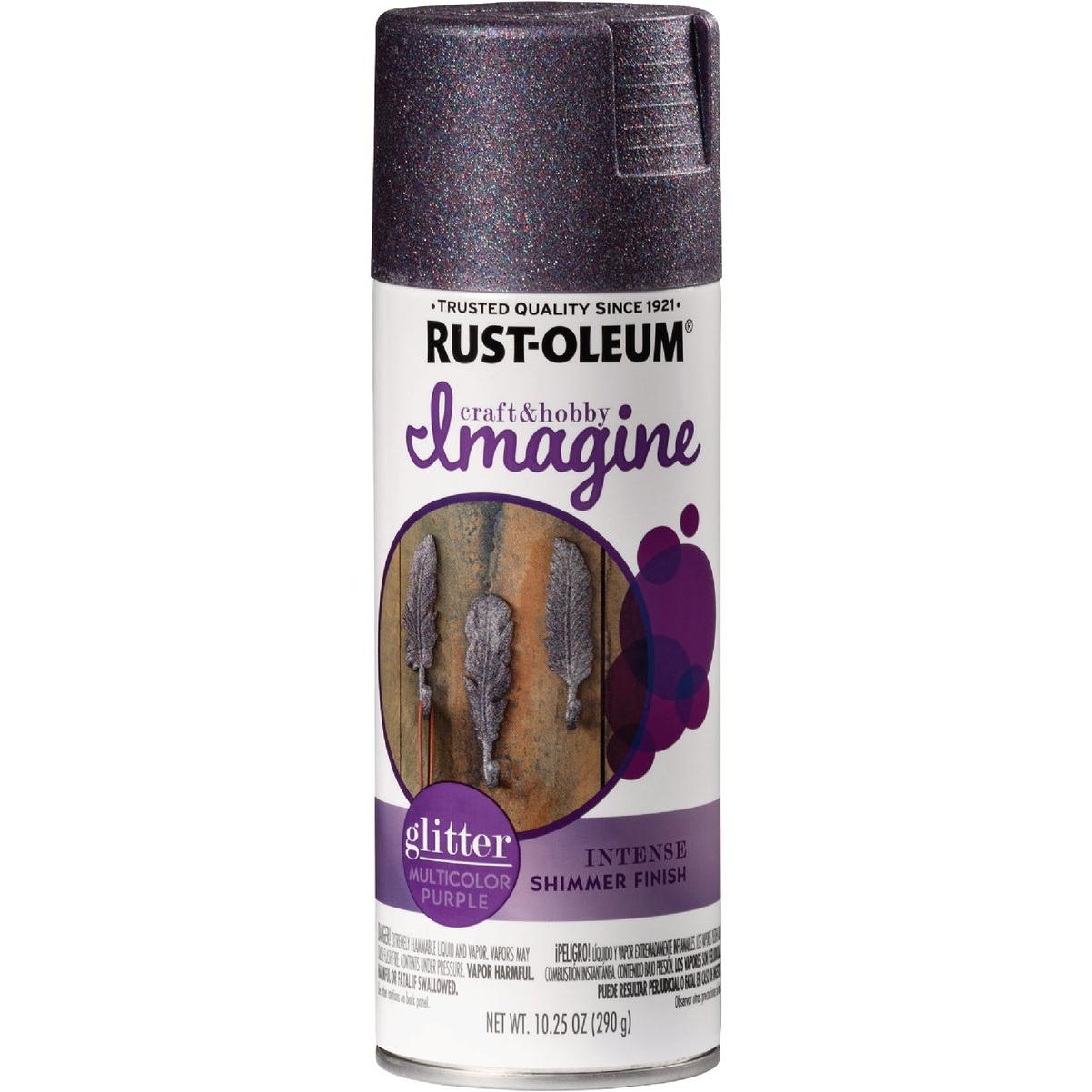 blok Inspectie krant Rust-Oleum Imagine Craft & Hobby 10.25 Oz. Intense Multi-Color Purple  Glitter Spray Paint | Elitsac, Inc.