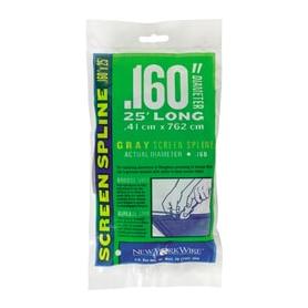 Saint-Gobain ADFORS 1/8-in x 25-ft Gray Vinyl Screen Spline