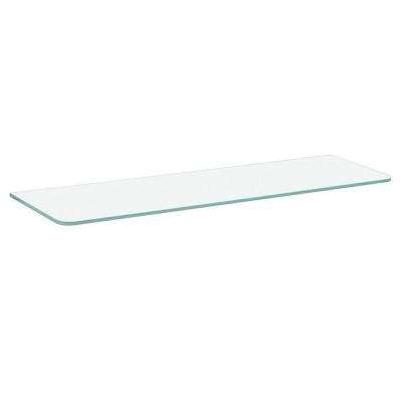 31-1/2 in. x 10 in. x 5/16 in. Standard Glass Line Shelf in Frosted