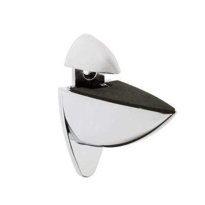 Ara 3/16 in. - 1 in. Adjustable Shelf Support in Chrome