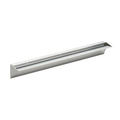 Rail 23-1/2 in. L Shelf Bracket Set in Silver