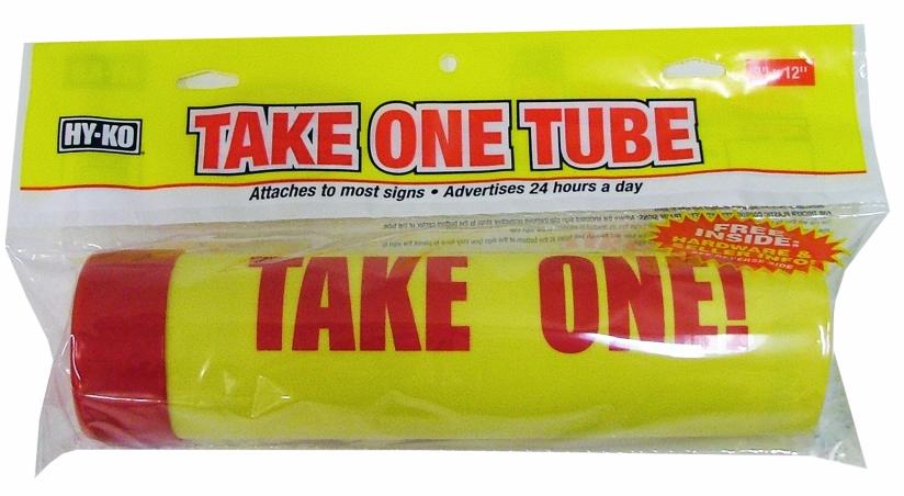 Hy-Ko Yellow Take One Tube