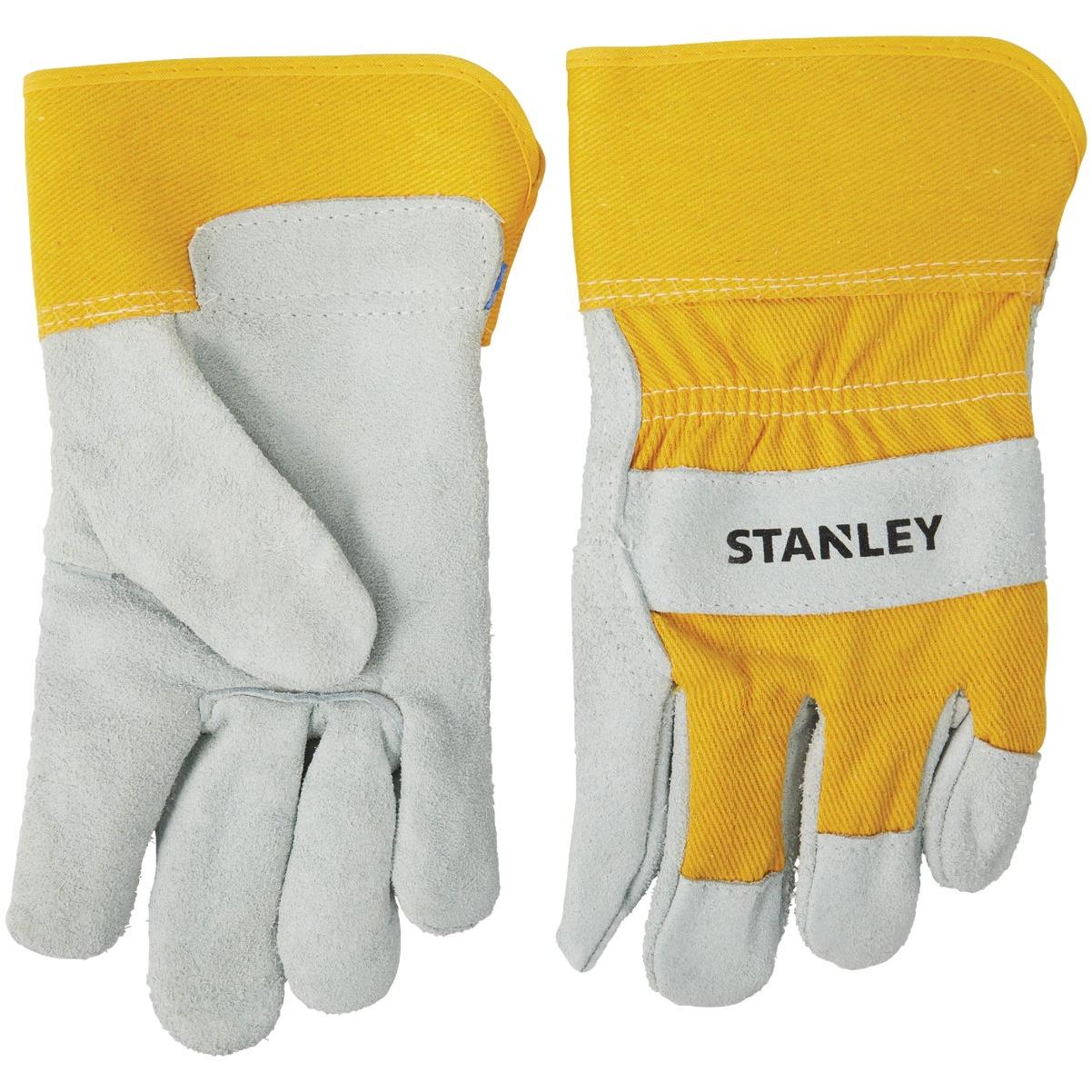 stanley work gloves leather