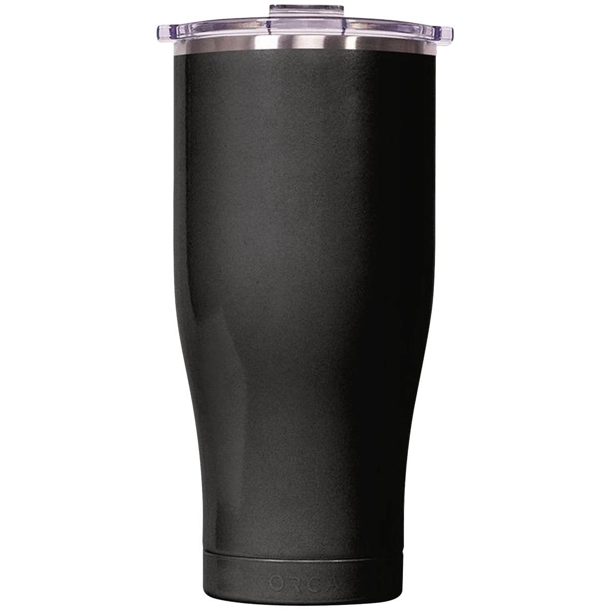 Orca Chaser 16 Oz. Matte Black Insulated Tumbler With Lid CH16BK