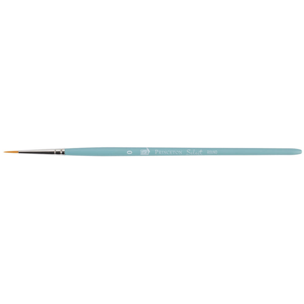 Select Synthetic Round Brush, Size 0 - Short Handle