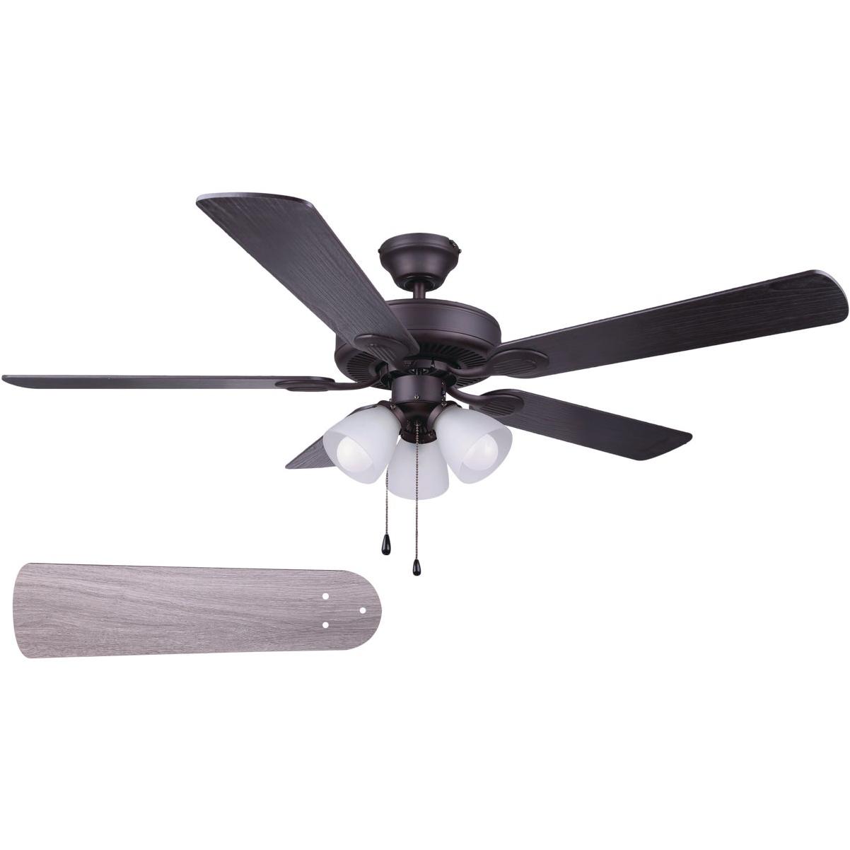 Oil Rubbed Bronze Ceiling Fan With Lights Shelly Lighting